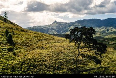 Goroka - Kainantu - 37 miles after Goroka (looking back to Henganofi)