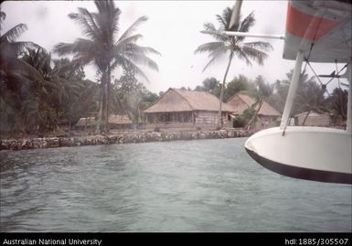 Seaplane at Vaitupu Lagoon, Tuvalu