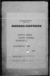 Patrol Reports. Manus District, Lorengau, 1970 - 1971