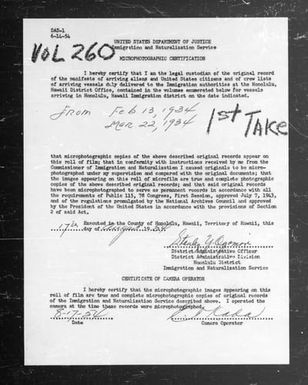 Volume 260: February 13, 1934 - March 22, 1934
