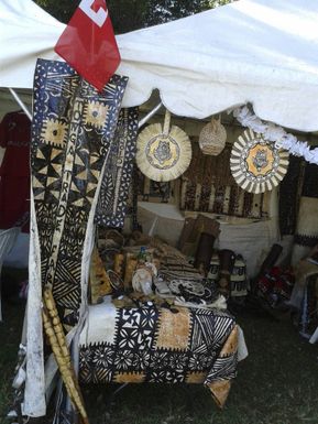 Tongan crafts, Pasifika Festival.