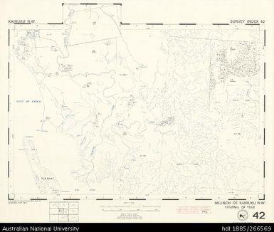 Papua New Guinea, Kairuku NW, Survey Index 42, 1:50 000, 1974