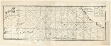 Map of the South Sea or the Pacific Sea between the equator and the 39-1/2 north latitude