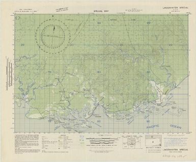 New Britain, provisional map (Lindenhafen Special)