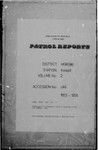 Patrol Reports. Morobe District, Kaiapit, 1953 - 1956