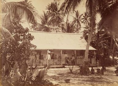 Traders House Fakaafo. From the album: Views in the Pacific Islands
