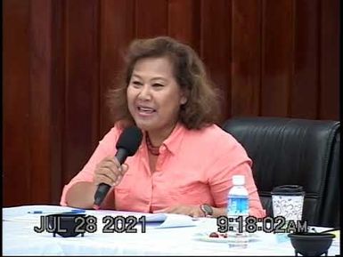 CONFIRMATION HEARING: Ms Yvonne Ueda/Mr. Eugene Termeteet for FIB membership 07/28/21