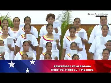 #PESE: 🎶 Kolisi Fa’afaife’au ‘i Moamoa - 64 Tausaga ‘o le Tūto’atasi Sāmoa 2026