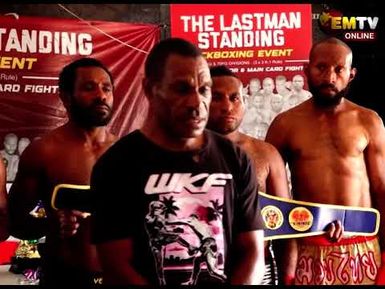 PNG KICK BOXING TO COMPETE