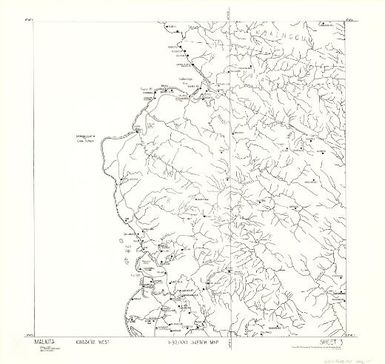 Malaita 1:50,000 sketch map.: Kwara'ae west (Sheet 3)