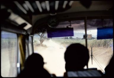 The road to Nadi, Fiji, 1971