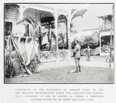 Anniversary of the occupation of Western Samoa