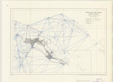 Papua and New Guinea geodetic survey : as at 31st December 1970 / drawn by the Division of National Mapping, Department of National Development, Canberra A.C.T