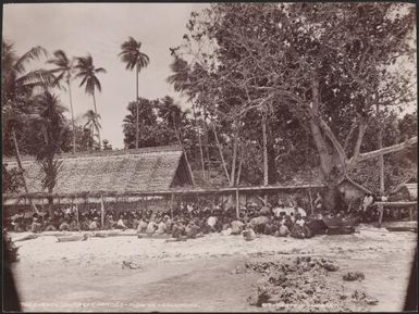 Audience for the church congress at Honggo, Solomon Islands, 1906, 1 / J.W. Beattie