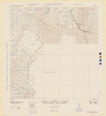 Fiji Islands, (Viti Levu), 1:62,500: Nandarivatu (Sheet 47)