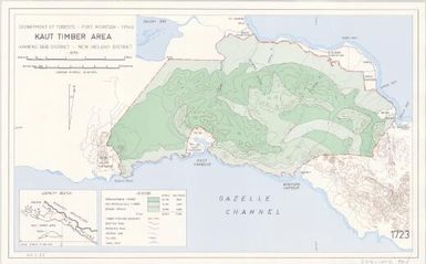 Kaut timber area, Kavieng Sub District, New Ireland District / Department of Forests