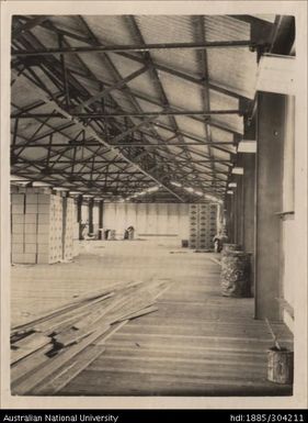 Can storage floor, Pineapple Cannery