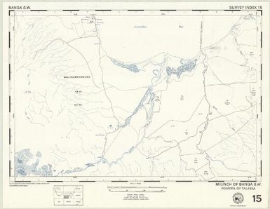 Milinch of ... : fourmil of ... (15 - Fourmil of Talasea - Milinch of Banga SW)