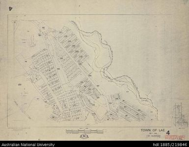 Papua New Guinea, Town of Lae, Sheet 4, 1:4 000, 1970