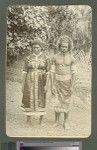 Portrait of couple, Vanuatu, ca.1900