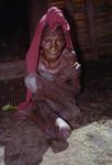 A very old lady of the Mt Hagen area, Western Highlands, well cared for by her children and grandchildren, May 1963