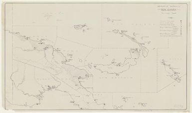 The Mandated Territory of New Guinea / prepared by Research Section "A" Branch, L.H.Q. ; drawn by Lieut. E. Ford, 15 Nov 42
