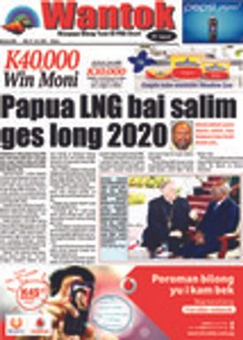 Wantok Niuspepa--Issue No. 2166 (March 17, 2016)