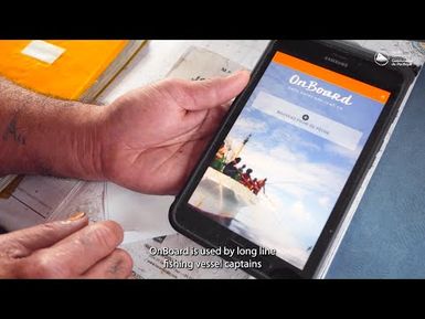 Mobile application for e-reporting on Pacific Tuna Fisheries