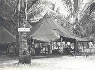 Ninth General Hospital. World War II. Goodenough Island. Dispensary.