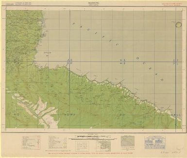Madang, New Guinea / drawn and reproduced by L.H.Q. (Aust.) Cartographic Company 1942