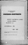 Patrol Reports. Eastern Highlands District, Goroka, 1968 - 1969