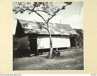 ORO BAY, NEW GUINEA. 1943-07. THE 8 HOLE HOSPITAL LATRINE OF THE 10TH FIELD AMBULANCE