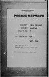 Patrol Reports. New Ireland District, Kavieng, 1957 - 1958