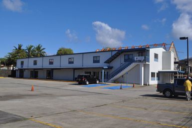 Pago Pago, American Samoa, Aug. 10, 2012 -- Facility in American Samoa that served as the Joint Field Office for DR-1859-AS. This facility was later purchased by American Samoa Department of Homeland Security to serve as their consolidated Emergency Management Center