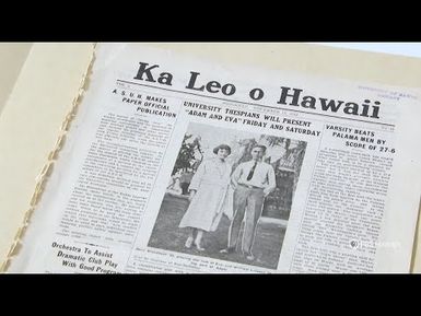 University of Hawaiʻi at Mānoa's 100-Year-Old Campus Newspaper | Home is Here | PBS HAWAIʻI