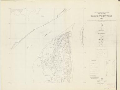 Sohano and environs large scale topographic map series Papua New Guinea (Sheet PU3440-II)