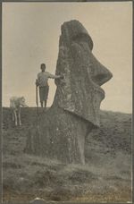 Statue on Easter Island