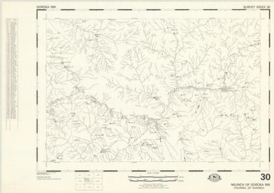 Milinch of ... : fourmil of ... (30 - Fourmil of Karimui - Milinch of Goroka NW)