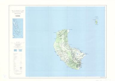 Carte de la Mélanésie au 1100.000 Archipel des Nouvelles Hebrides: Tanna (14)