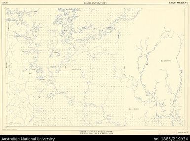 Papua New Guinea, Lake Murray, Road Inventory Series, Sheet 6, 1:250 000, 1967