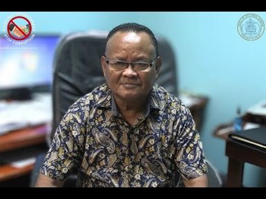 Interview with Public Auditor Mr. Satrunino.Tewid about International Anti-Corruption Day (12/12/23)