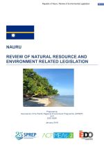 Review of natural resource and environment related legislation : Nauru