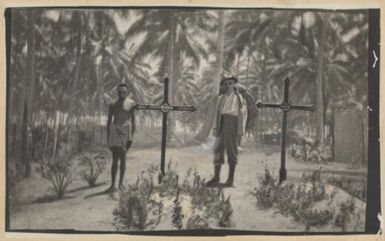 Captain Pockley's grave in Rabaul, New Guinea, 1914