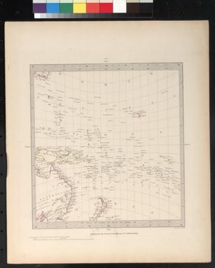 [South west Pacific] engraved by J. & C. Walker