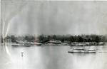 Ships washed up during flood, Brisbane, Feb 1893