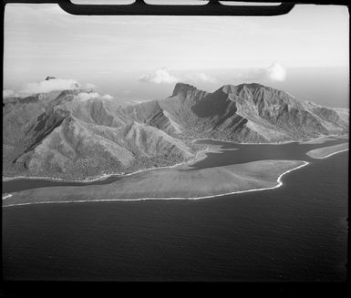 Moorea, Tahiti, aerial view