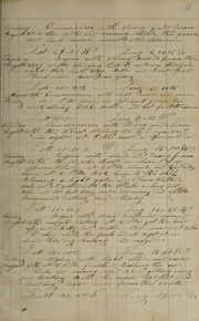 [Champion (Ship) of New Bedford, Mass., mastered by Isaac J. Sanford and then Edward Corey, keeper Isaac Sanford, on voyage 13 June 1844 - 3 March 1847]