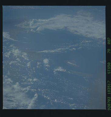 STS050-78-007 - STS-050 - STS-50 earth observations