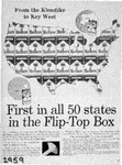 First in all 50 states in the Flip-Top Box