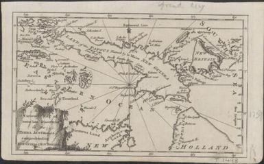 A curious map of some late discoveries in the Terra Australis comprehending New Guinea & New Britain